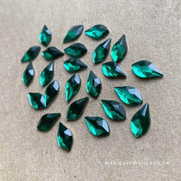 Diamants formes | Vert émeraude