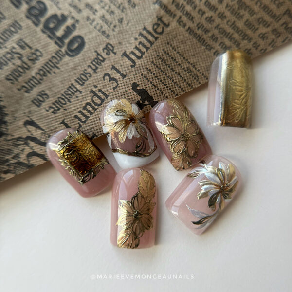 Capsule Nail Art | Floraison noble | FR