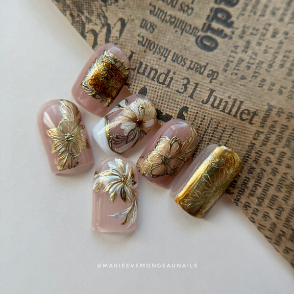 Capsule Nail Art | Floraison noble | FR