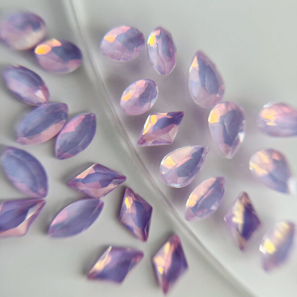 Diamants formes | Mauve pastel